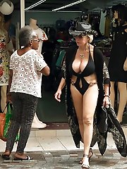 Passionate mature grannies enjoy a huge boner