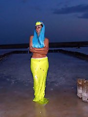 Eltons evening at the seaside pier