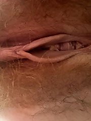 A French lady is coated in semen