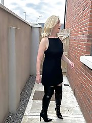 Diddi, the slut, revels in a wild gang bang with multiple partners and a climax of urine