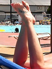 An incredible mature woman is engaging in solo activities